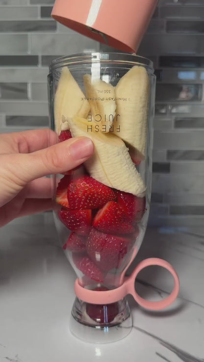 Portable Mini Blender – Fresh Juice Anywhere in 30 Seconds
